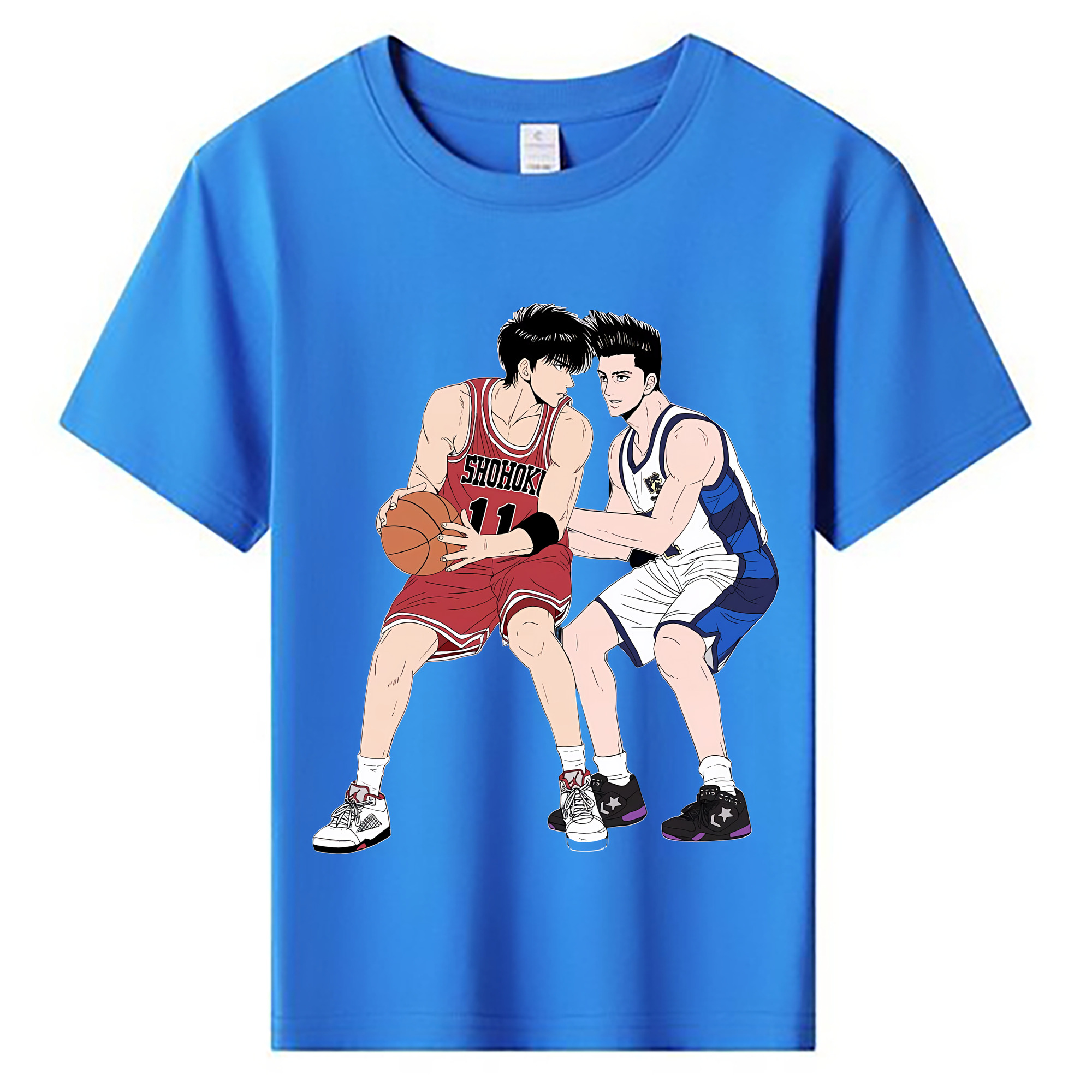 （画像用） SLAM DUNK／スラムダンク 綿100％キッズTシャツ（フロントプリント）